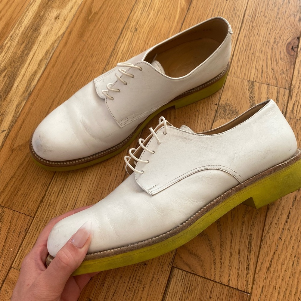Jil Sander Oxford with Neon Sole